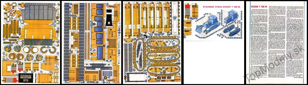 Pásový dozer T-100M